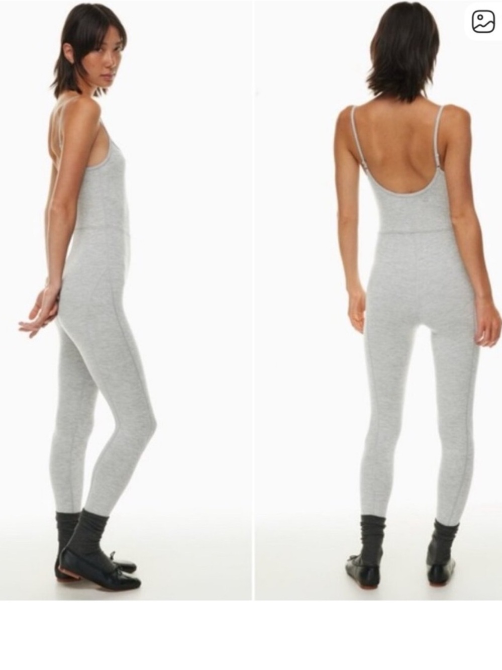 Aritzia : Wilfred Free Jumpsuit in Light Gray